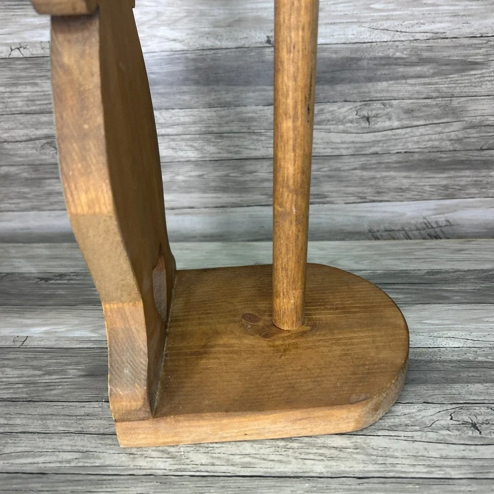 Wooden Goose Paper Towel Holder‎ Country Rustic Cottage Granny Kitschy Vintage